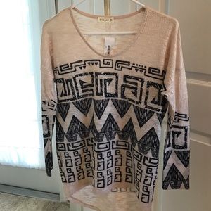 Ginger G Tribal V Neck