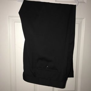 Men's plussize 48 black dress slacks work business