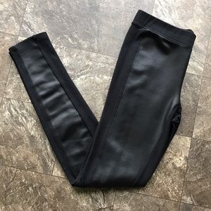 Express faux leather leggings