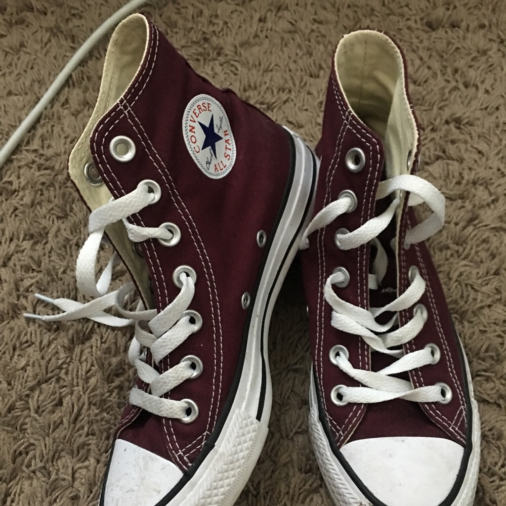Garnet size 5 high top converse