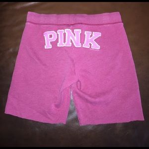 PINK by Victoria's Secret cut off sweat shorts.