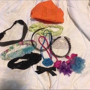 *BUNDLE* 15 item pack of fun hair accessories