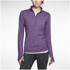 EUC Nike Element Dri-Fit 3/4 zip running. Size M.