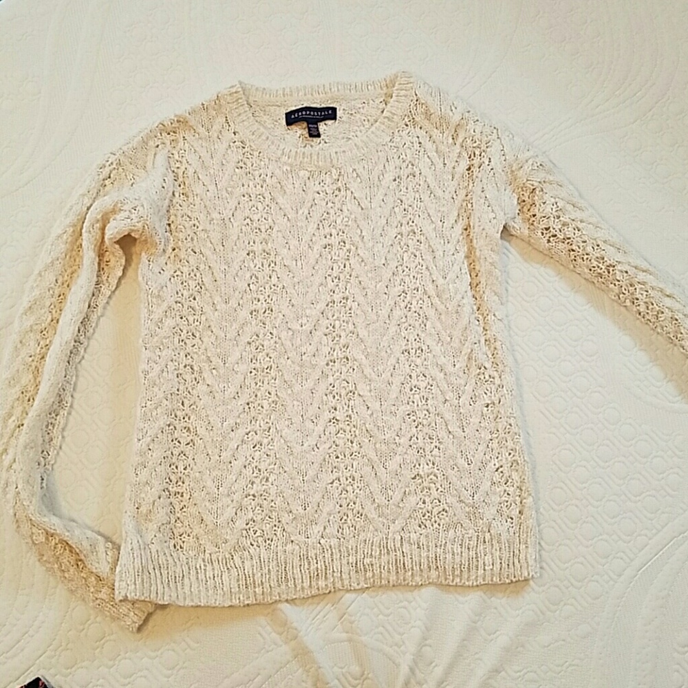 Cream colored sweater