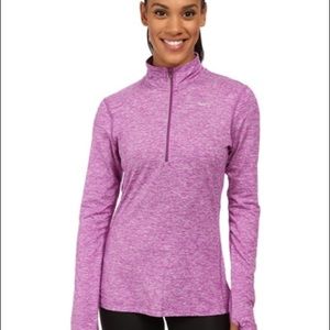 Nike Element Dri-Fit 3/4 zip Running