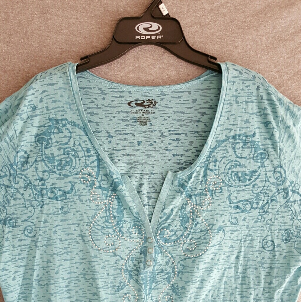Roper Longsleeve Burnout Tee