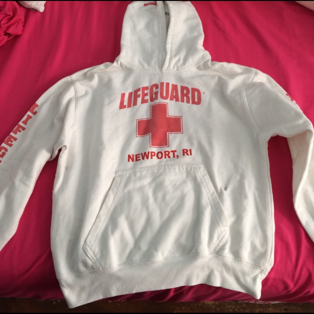 Lifeguard sweatshirt Newport Rhode Island