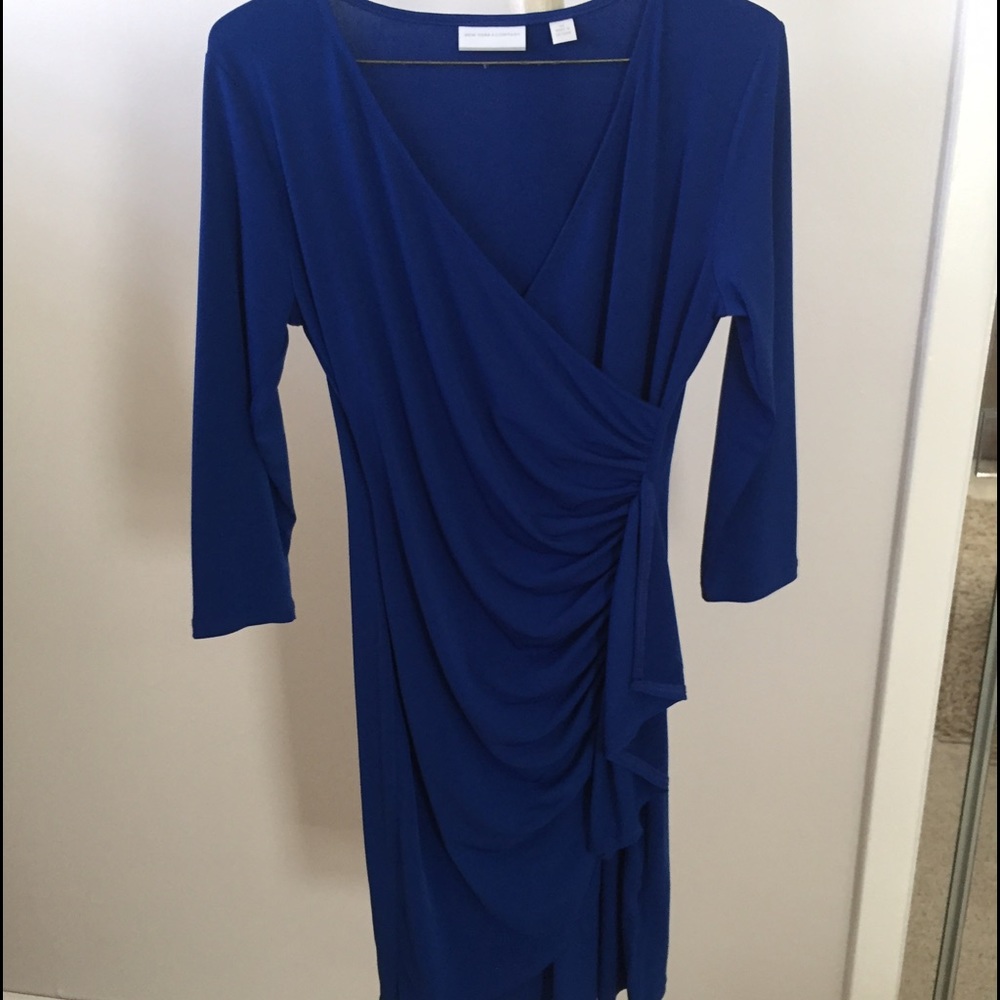 New York and company wrap dress
