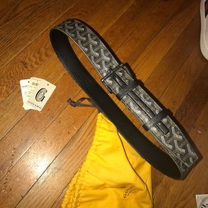 Goyard Black Noir Belt