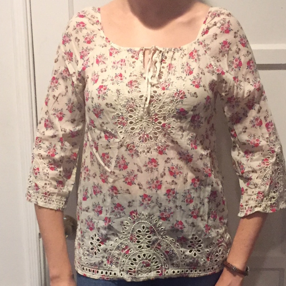 Johnny Was 3J workshop Blouse