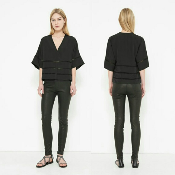 IRO Tops - IRO Nika lace cutout top