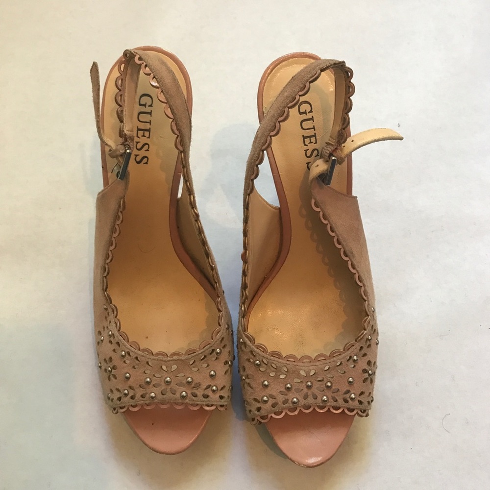 Pale Pink Guess Heels