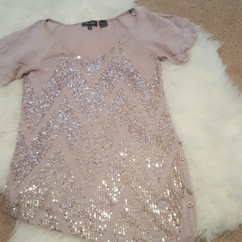 Beautiful Miss Me sequin top