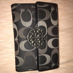 Coach Black Wallet