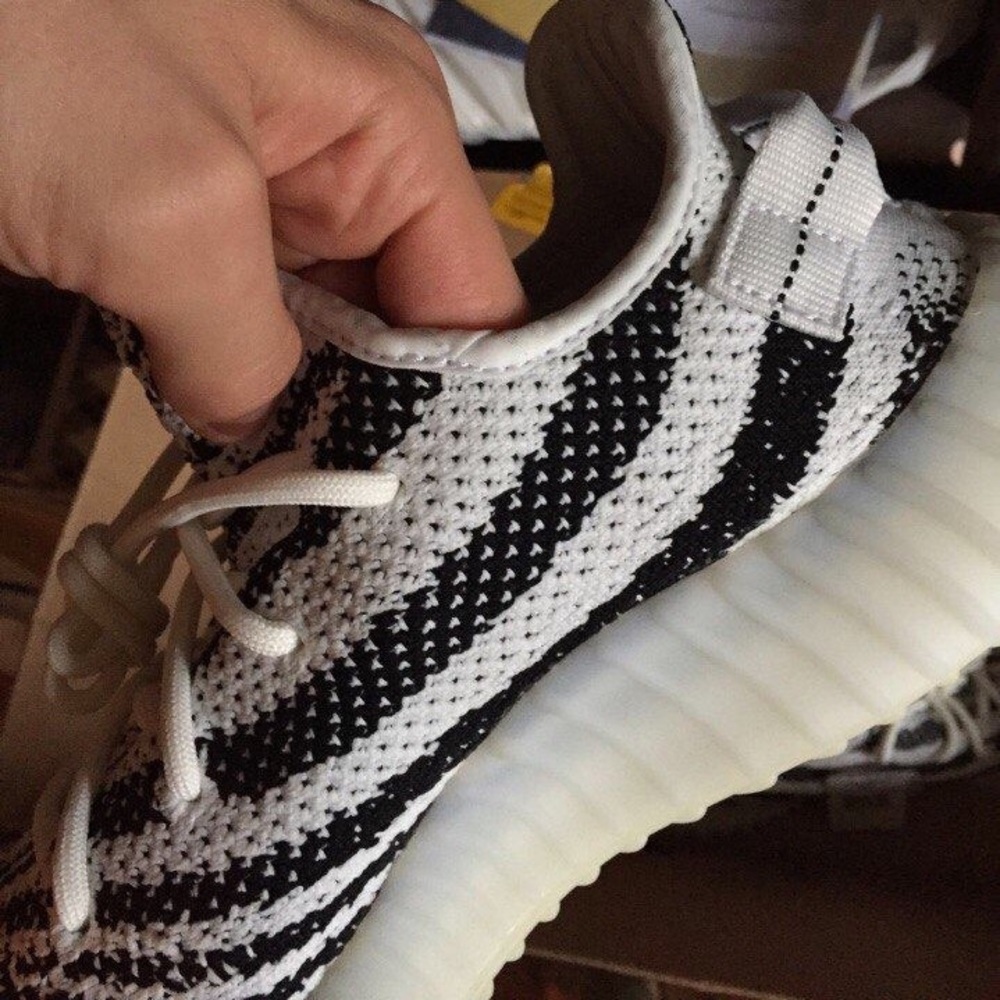 Yeezys zebra