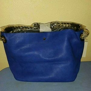 2 in 1 blue bag