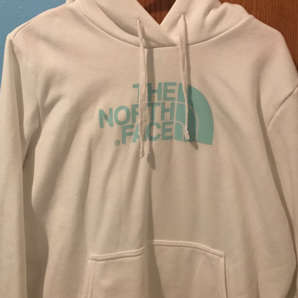 The North Face sweatshirt