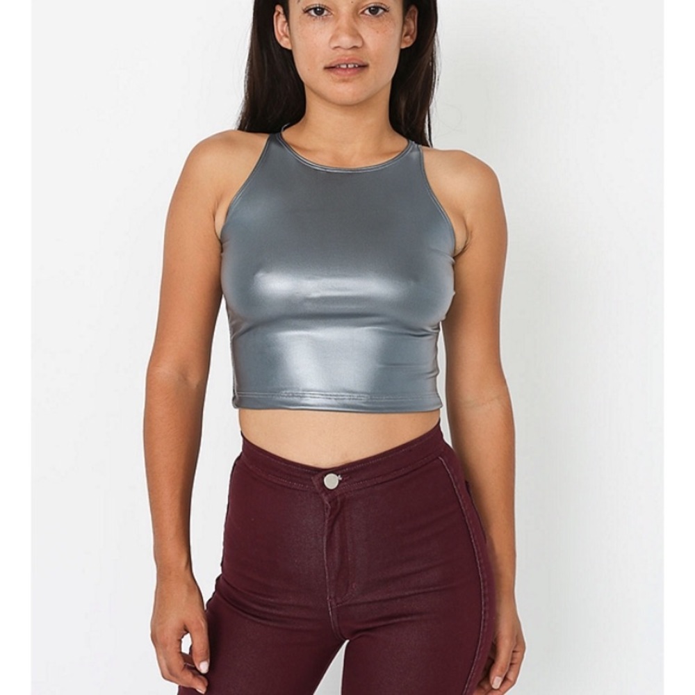american apparel crop top
