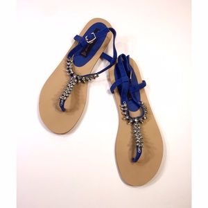 Steven by Steve Madden Wizrd Rhinestone Sandals