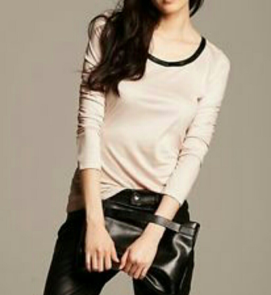 Banana Republic light pink long sleeved shirt!