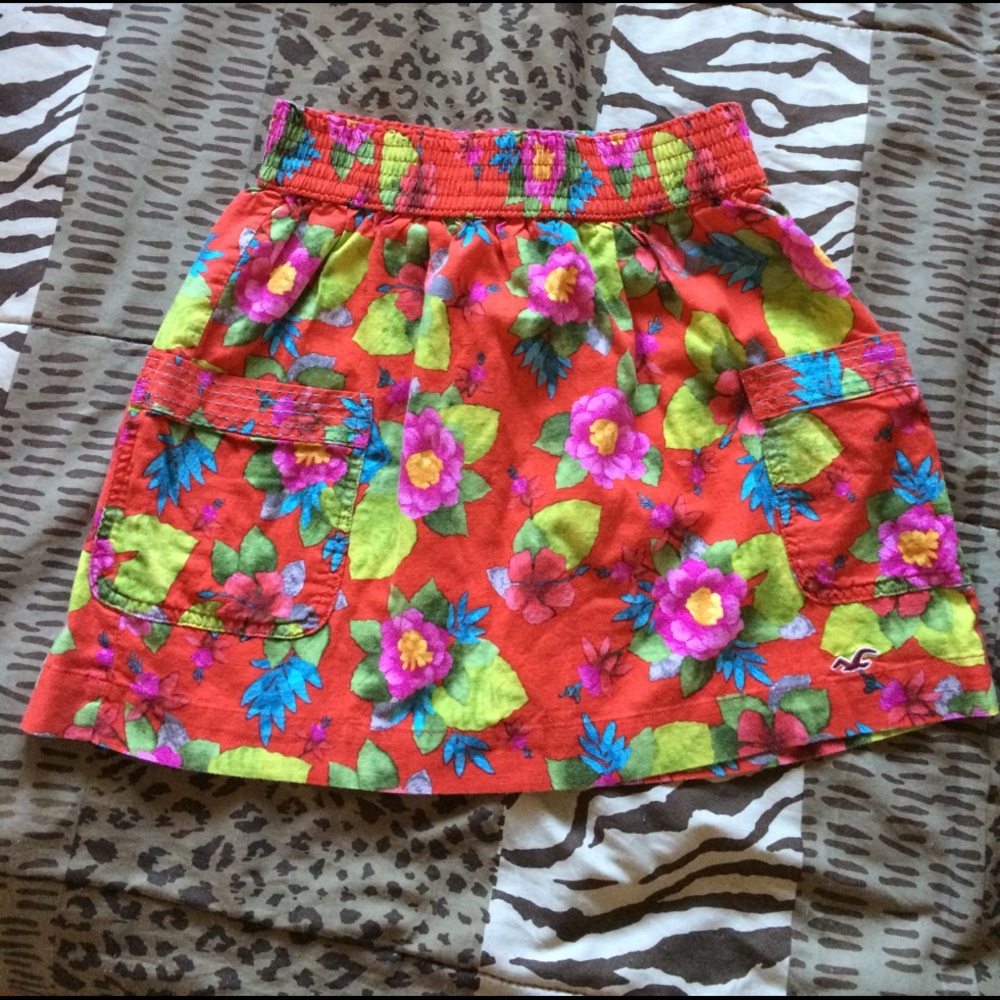 Hollister Floral Skirt