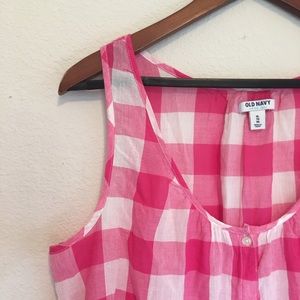 Old Navy Button Front Tank