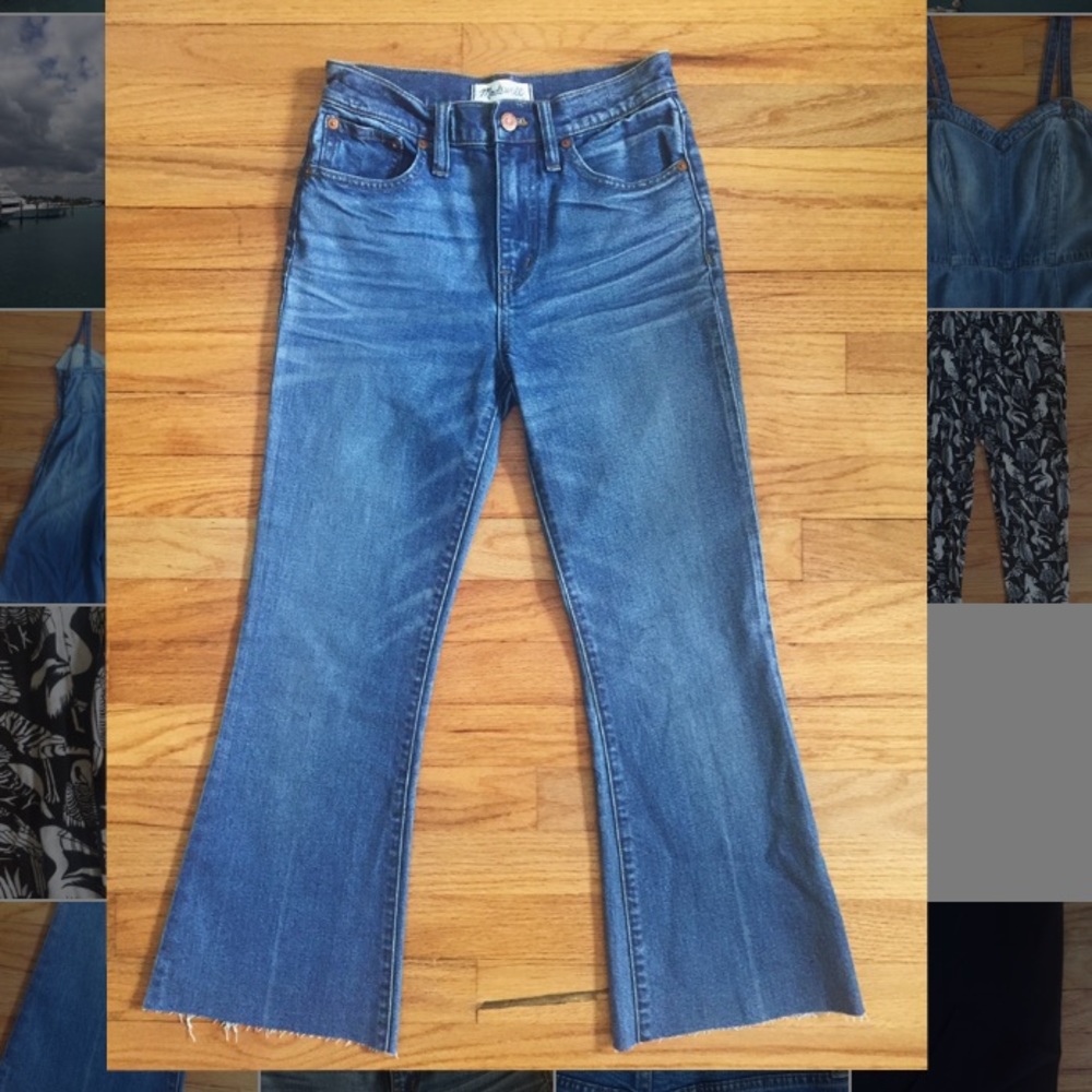 Madewell Flea Market Flair jeans