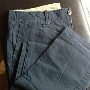 GAP blue chinos, slim.