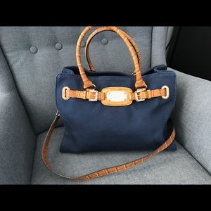 Michael Kors Hamilton Canvas Navy