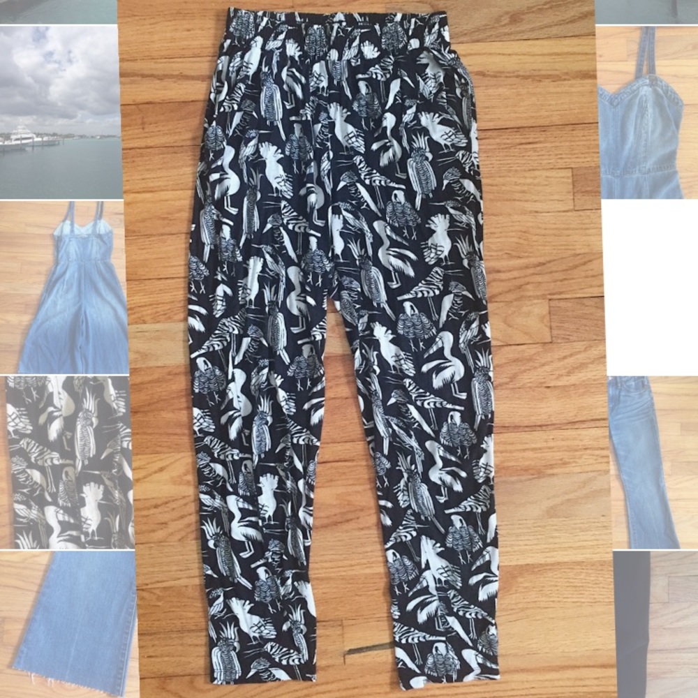 H & M high-waisted pants