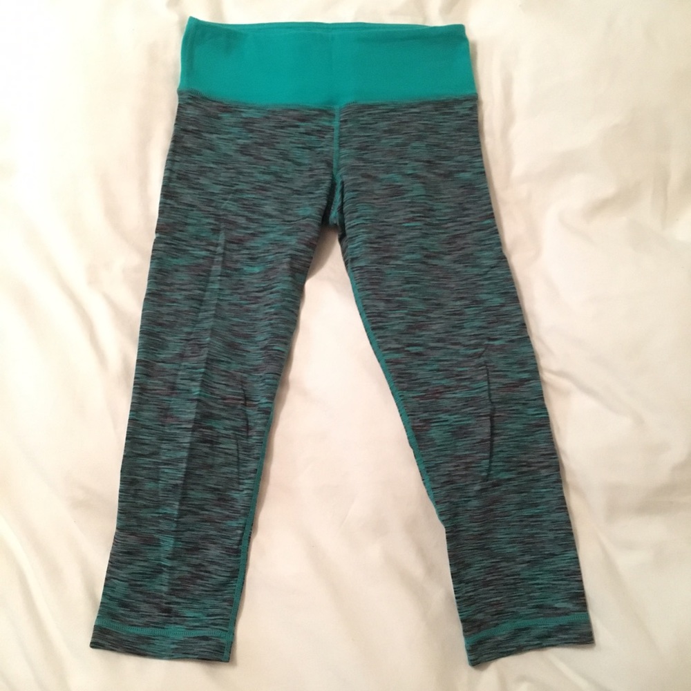 RARE lulu Teal Zeal Space Dye Wunder Unders SIZE 4