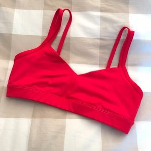🌟SALE🌟 ALO Red Double-Strap Performance Bra