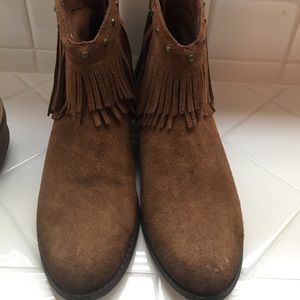 Minnetonka Fringe Booties