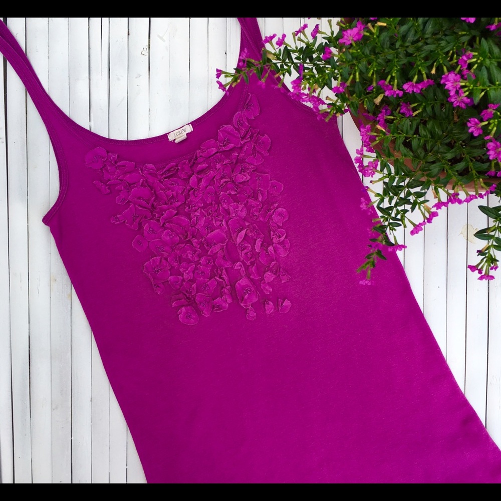 J Crew Tank Top Purple