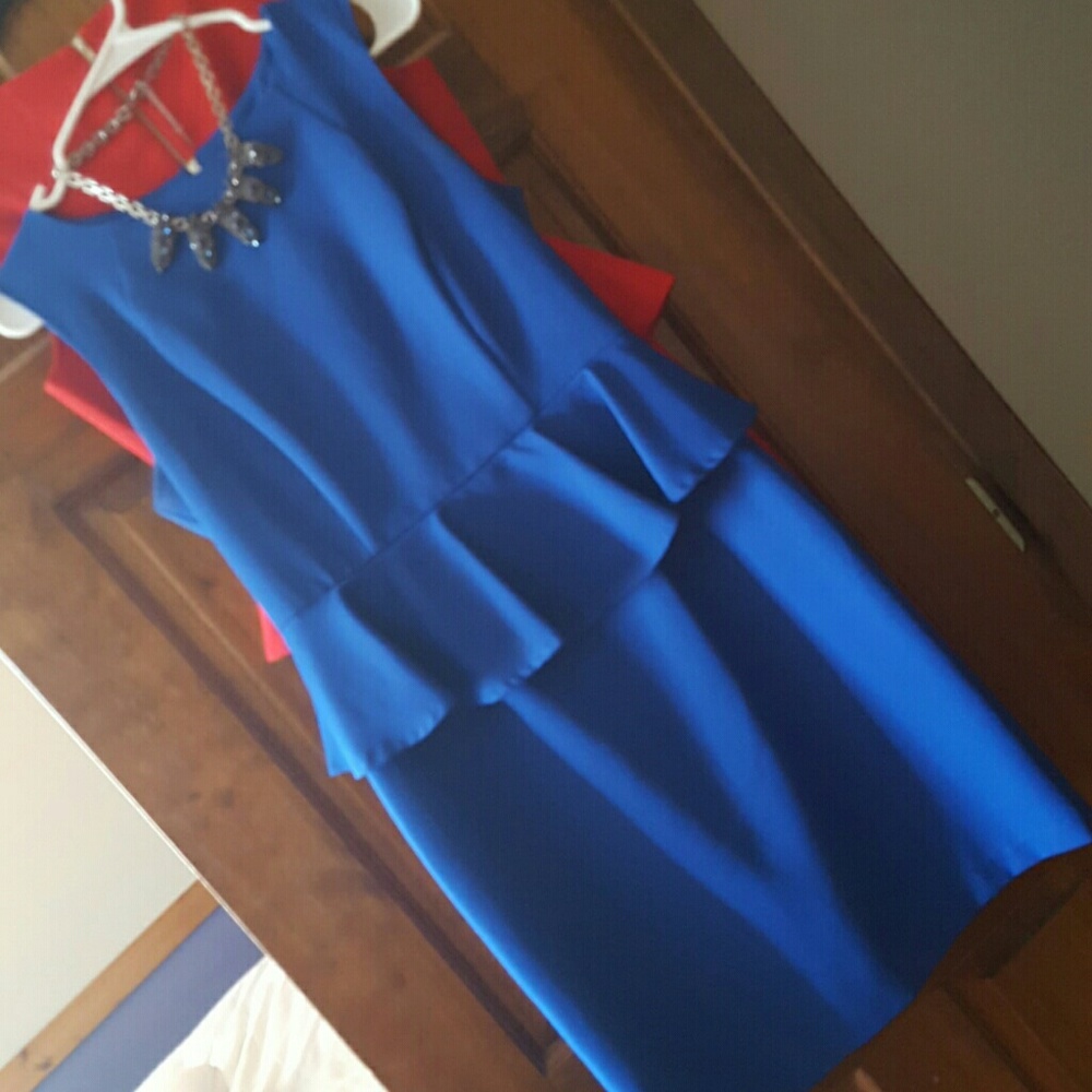 ASOS Yrue Decadence Peplum Dress