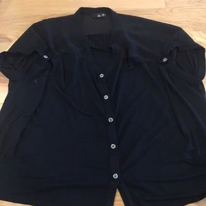 Button up tee