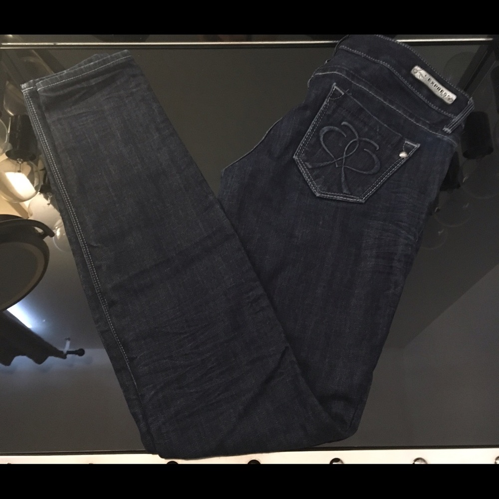 Women's Express Skinny Stella Low Rise Jeans