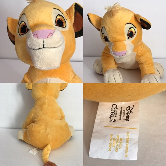 Disney Simba from Lion King Plush Toy - Picture 3 of 4