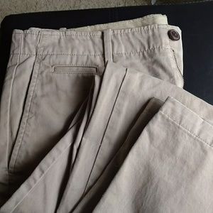 Dark khakis, used.