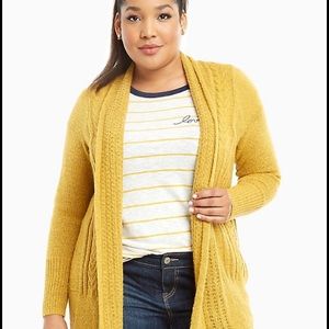 Mustard Yellow Cardigan