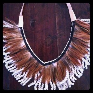 Boho Feather Necklace