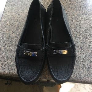 Coach black flats