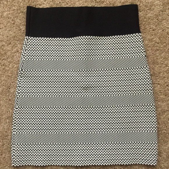 BCBG Textured Power Skirt - Picture 1 of 3