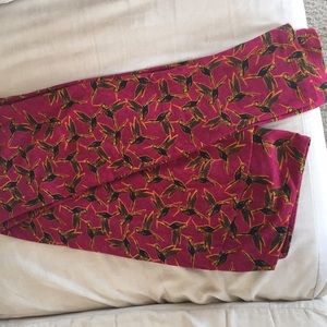 LuLaRoe TC *Rare* hummingbirds