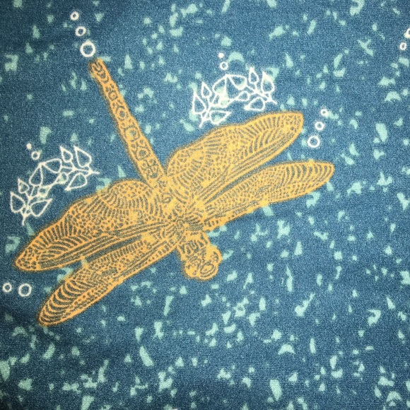 LuLaRoe OS Dragonflies!!!! HTF Unicorn. - Picture 2 of 2