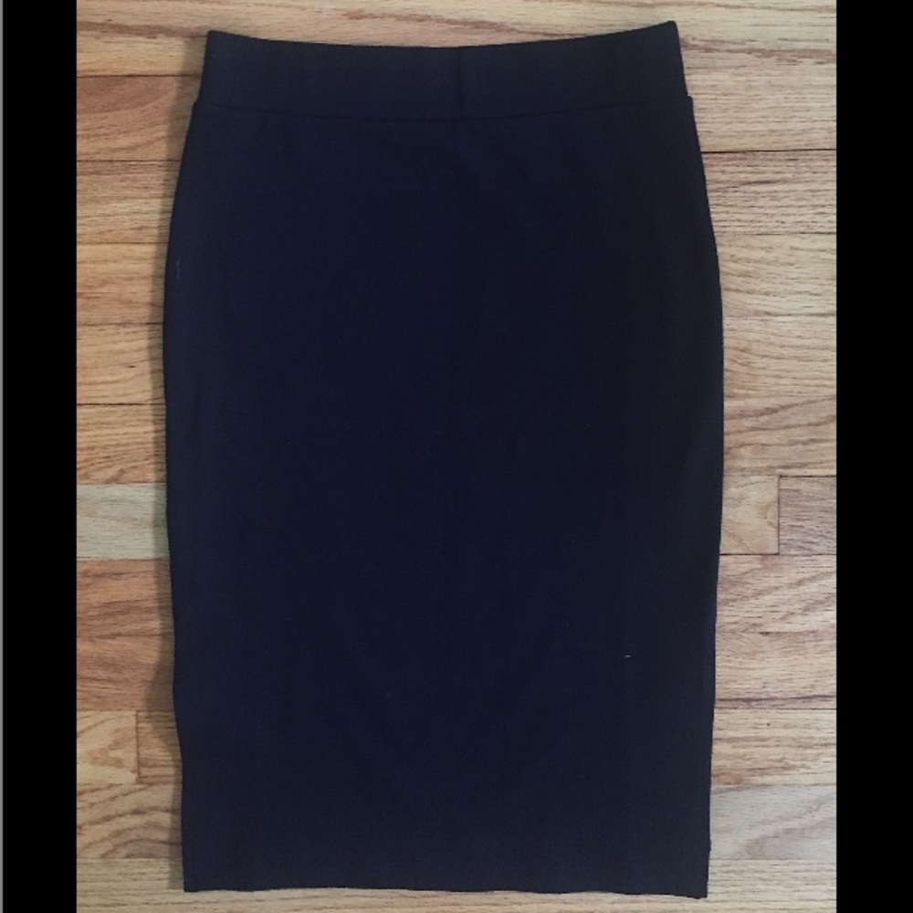 Cotton pencil skirt