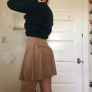 Pacsun Vegan Suede Skirt