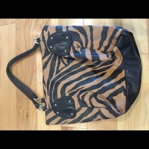 Zebra purse