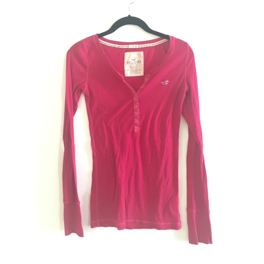 Hollister Cali Stretch Henley