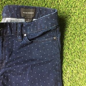 Clubmonaco printed jeans